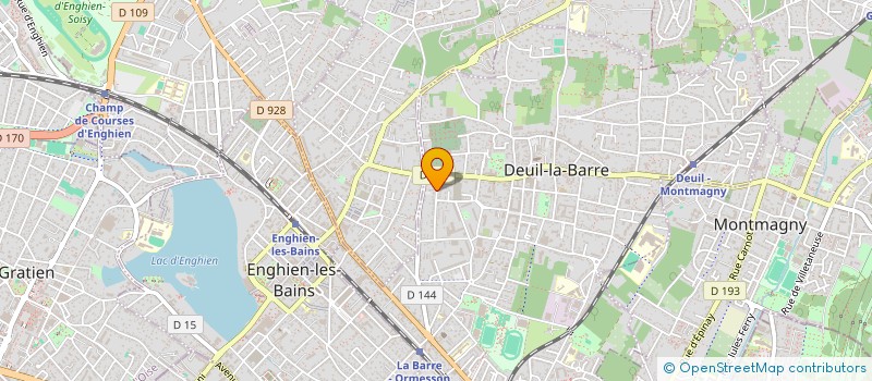 localisation de l'entreprise SCI PARS  DEUIL LA BARRE