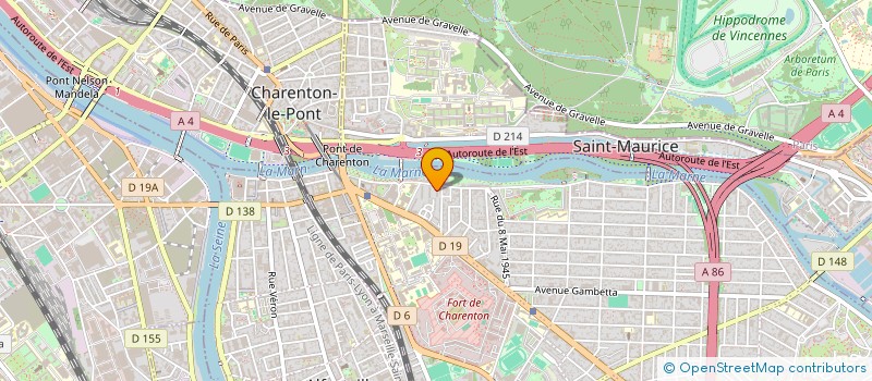localisation de l'entreprise SCI PARSON-RAMAL à MAISONS-ALFORT