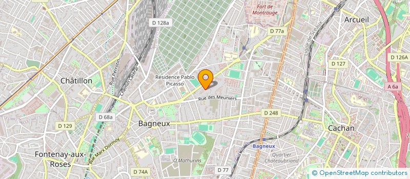 localisation de l'entreprise SCI PART à BAGNEUX