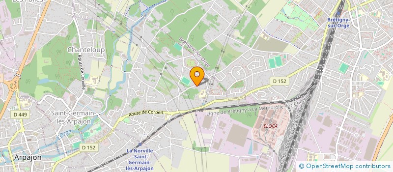 localisation de l'entreprise SCI PARTIC IMMOB AMENAGEM PARCELLE 297 à SAINT-GERMAIN-LES-ARPAJON