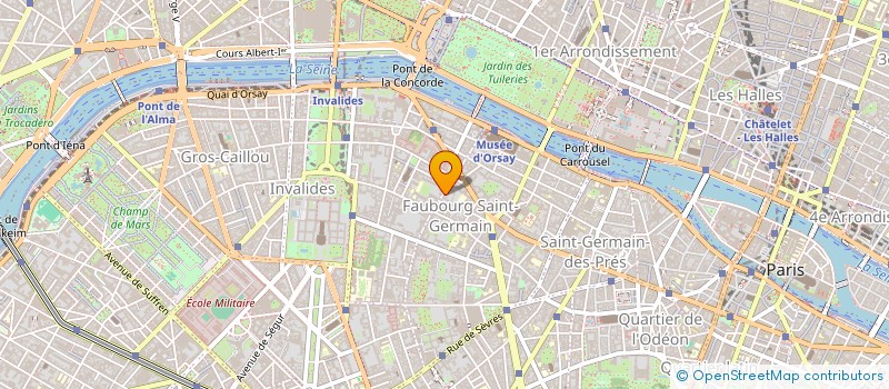 localisation de l'entreprise SCI PARTICULIER JEAN PIERRE IMMOBILIER  PARIS