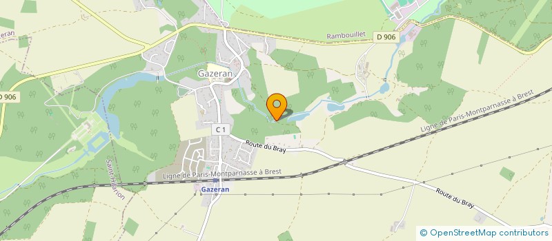localisation de l'entreprise SCI PARTICULIERE  GAZERAN