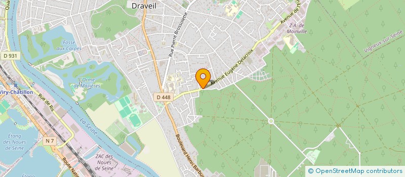 localisation de l'entreprise SCI PARTICULIERE AP à DRAVEIL