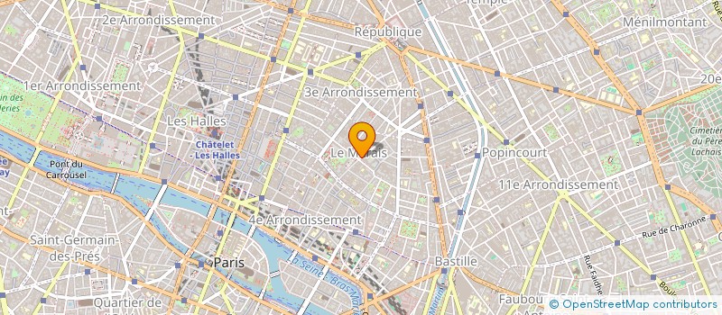 localisation de l'entreprise SCI PARTICULIERE DES ENTREPOTS DE BONDY  PARIS