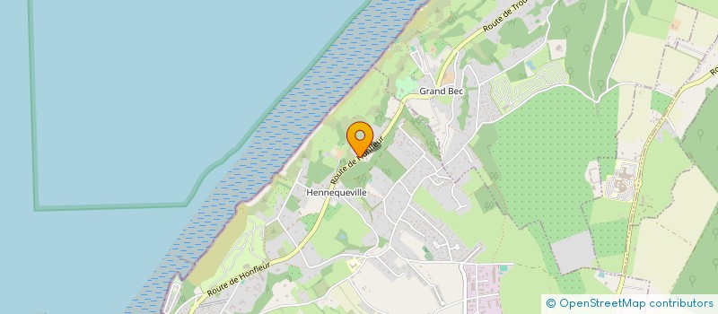 localisation de l'entreprise SCI PARTICULIERE DU CHEVRIERE à TROUVILLE-SUR-MER