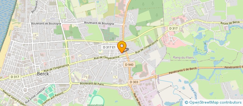 localisation de l'entreprise SCI PARTICULIERE DU MONT THABOR à BERCK