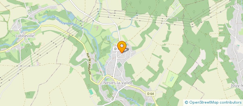 localisation de l'entreprise SCI PARTICULIERE PARIS DAGUERRE  NESLES-LA-VALLEE