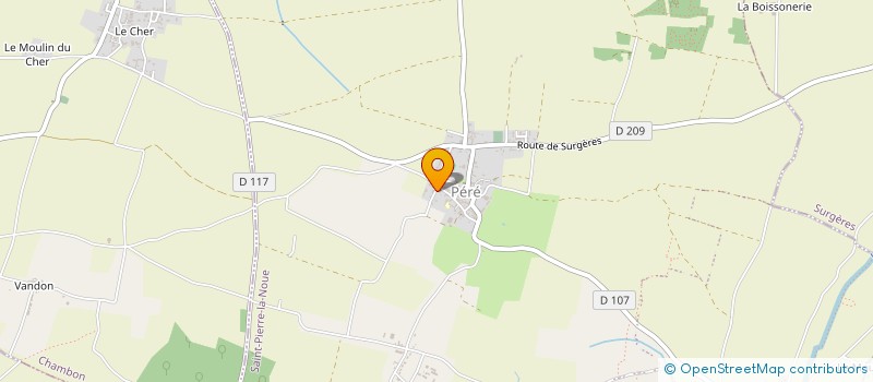 localisation de l'entreprise SCI PARTNER  SAINT-PIERRE-LA-NOUE