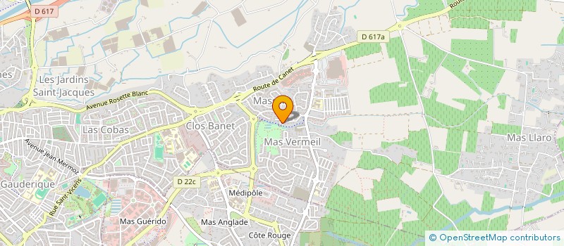 localisation de l'entreprise SCI PARTOUCHE ET SES ENFANTS à PERPIGNAN