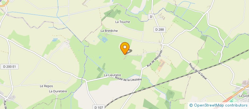 localisation de l'entreprise SCI PARTS ET MONT  SERVON