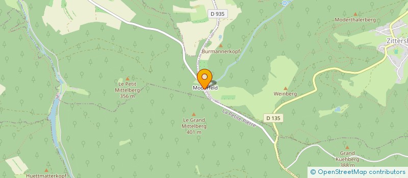 localisation de l'entreprise SCI PARVHA  ZITTERSHEIM