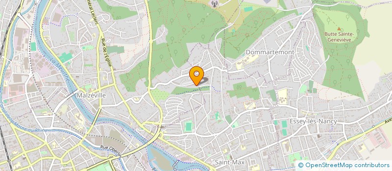 localisation de l'entreprise SCI PARVI ERICII  MALZEVILLE