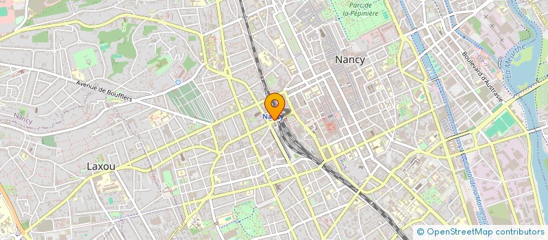 localisation de l'entreprise SCI PARVIS CATHEDRALE  NANCY