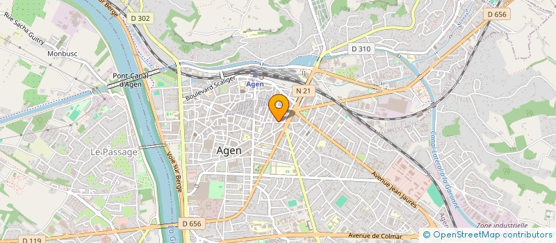 localisation de l'entreprise SCI PARY à AGEN