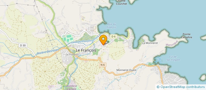 localisation de l'entreprise SCI PARYV  LE FRANCOIS