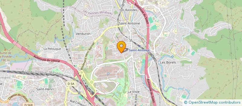 localisation de l'entreprise SCI PAS DES TOURS à MARSEILLE