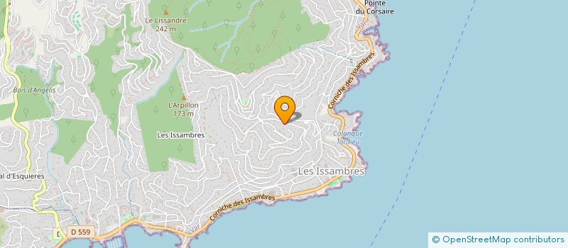 localisation de l'entreprise SCI PAS DU SANGLIER  ROQUEBRUNE-SUR-ARGENS