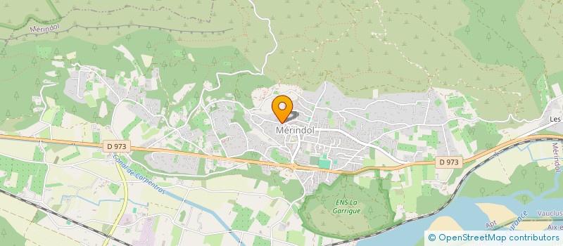 localisation de l'entreprise SCI PAS SI MAL  MERINDOL