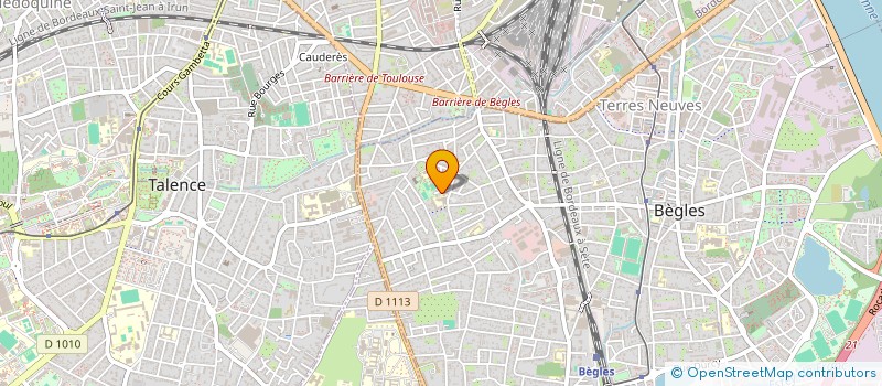 localisation de l'entreprise SCI  PASABEN à BEGLES