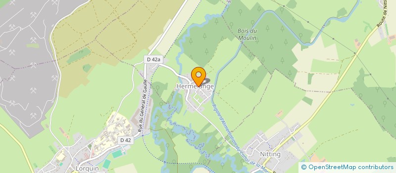 localisation de l'entreprise SCI PASAJA  HERMELANGE