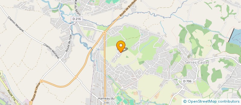 localisation de l'entreprise SCI PASAPAS à SERRES-CASTET