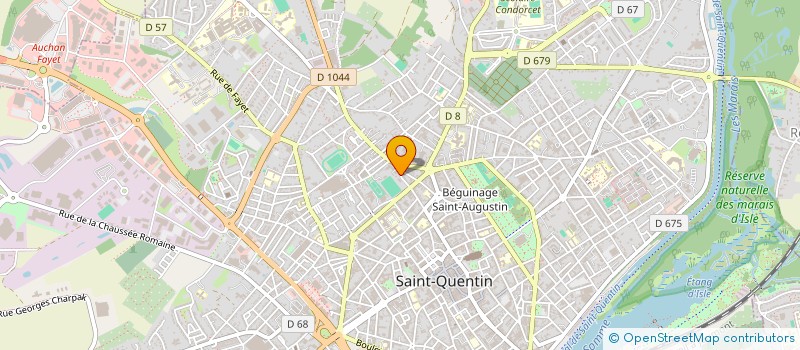 localisation de l'entreprise SCI PASCAL 14 à SAINT-QUENTIN