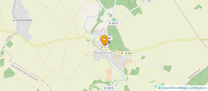 localisation de l'entreprise SCI PASCAL à BOUGLAINVAL