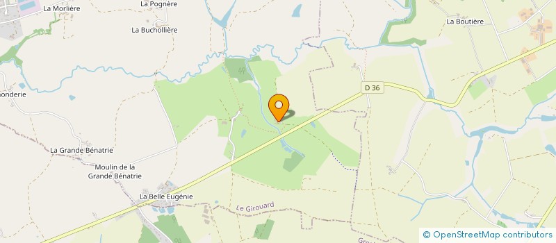 localisation de l'entreprise SCI PASCAL  LE GIROUARD