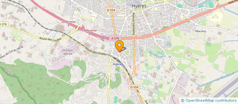 localisation de l'entreprise SCI PASCAL à HYERES