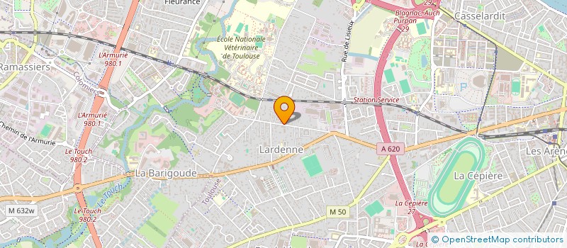 localisation de l'entreprise SCI PASCAL à TOULOUSE
