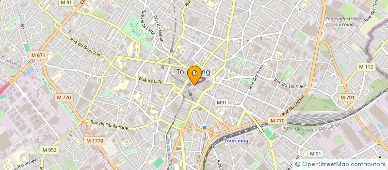 localisation de l'entreprise SCI PASCAL 51  TOURCOING