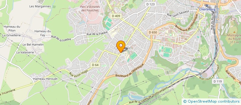 localisation de l'entreprise SCI PASCAL ET MARTINE RUSTAND à CHERBOURG-EN-COTENTIN