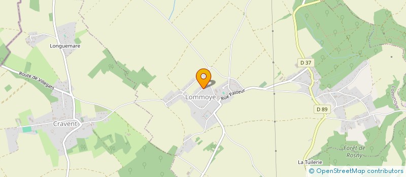 localisation de l'entreprise SCI PASCAL ET SES ENFANTS  LOMMOYE