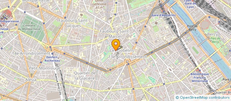 localisation de l'entreprise SCI PASCAL II  PARIS