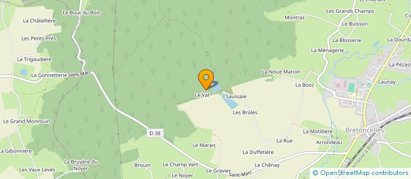 localisation de l'entreprise SCI PASCAL MILLET à SABLONS-SUR-HUISNE
