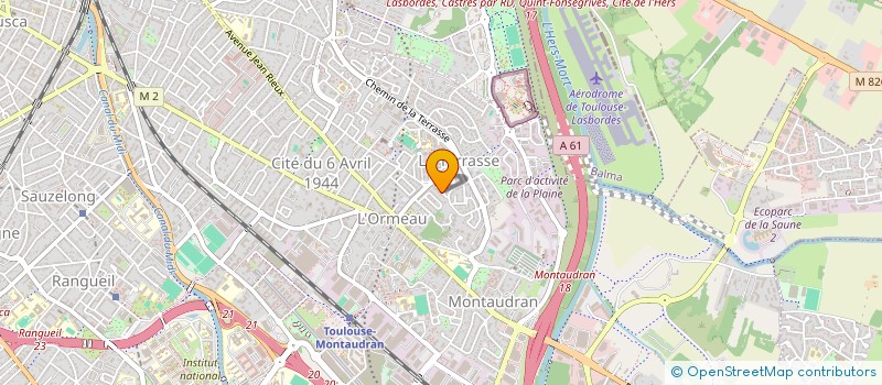 localisation de l'entreprise SCI PASCALE à TOULOUSE