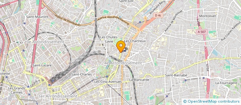 localisation de l'entreprise SCI PASCALE ET GUY à MARSEILLE