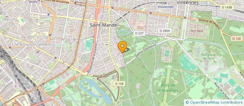 localisation de l'entreprise SCI PASCALINA à SAINT-MANDE