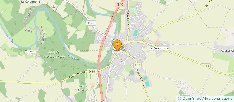 localisation de l'entreprise SCI PASCALINE à VALENCE-EN-POITOU