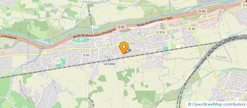 localisation de l'entreprise SCI PASCAT  LE SOLER