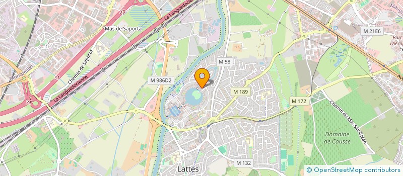 localisation de l'entreprise SCI PASCAUD à LATTES