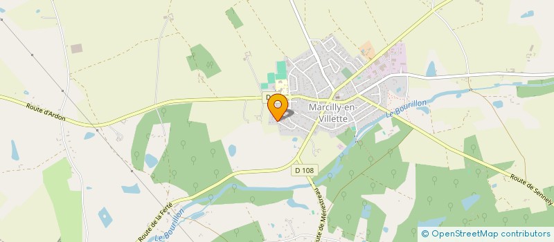 localisation de l'entreprise SCI PASCAUD FURET à MARCILLY-EN-VILLETTE