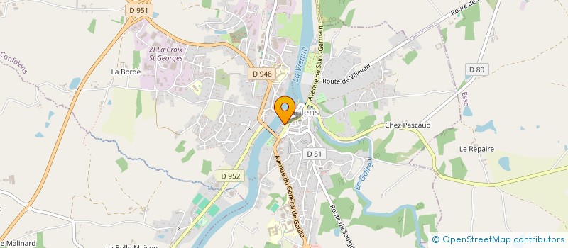 localisation de l'entreprise SCI PASCAUD IMMOBILIER à SAINT-MAURICE-DES-LIONS