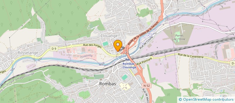 localisation de l'entreprise SCI PASCAUX  CLOUANGE