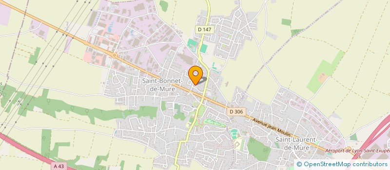 localisation de l'entreprise SCI PASCENTOY  SAINT-LAURENT-DE-MURE