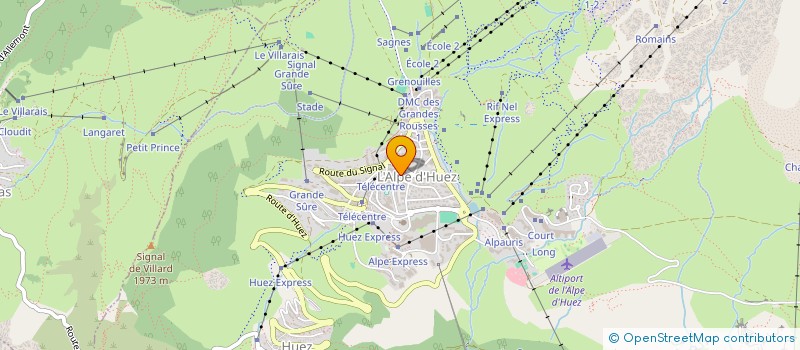 localisation de l'entreprise SCI PASCHER  HUEZ