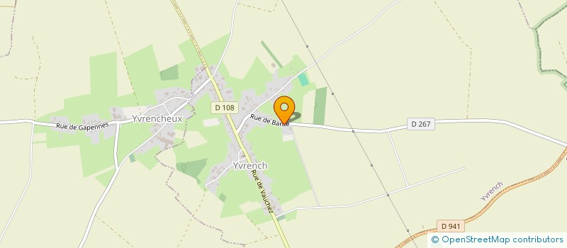 localisation de l'entreprise SCI PASCLAIRE  YVRENCH