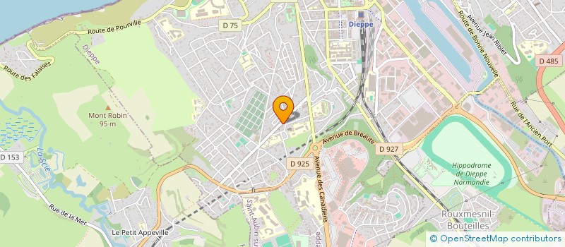 localisation de l'entreprise SCI PASCO  DIEPPE