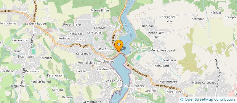 localisation de l'entreprise SCI PASCO  AUDIERNE