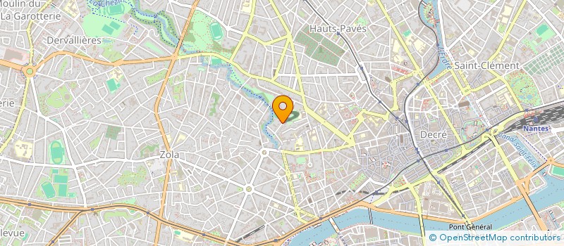 localisation de l'entreprise SCI PASCRI  NANTES